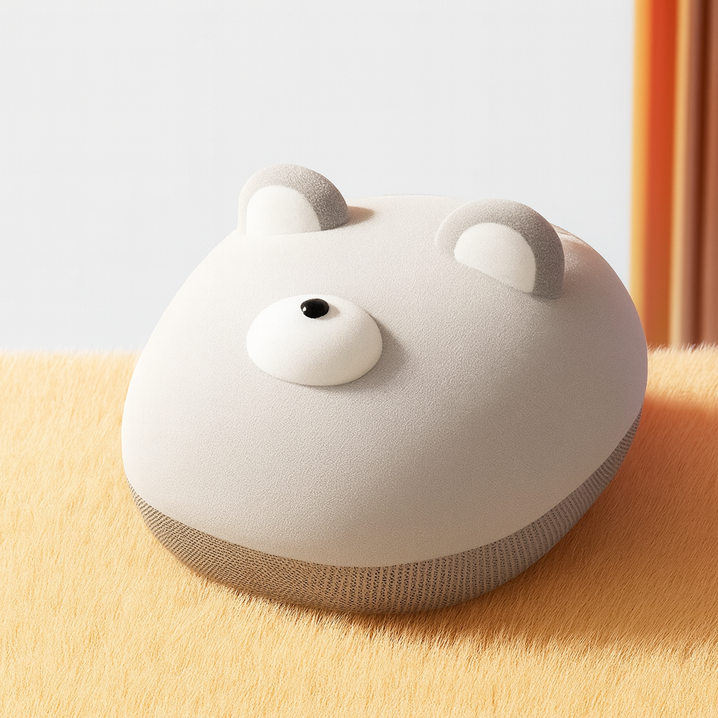 Electric Foot Warmer With Plush Cover