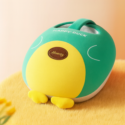 Electric Foot Warmer With Plush Cover