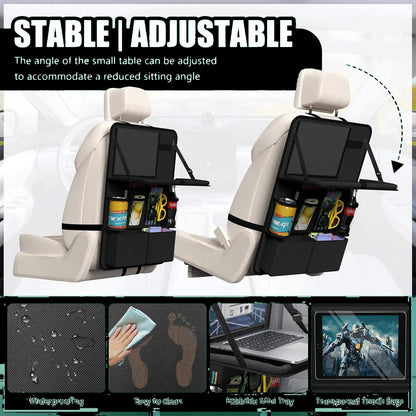Car Back Seat Storage Organizer